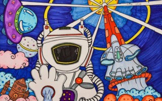 同有科技素材 33张科技与传承 科技科幻绘画获奖素材